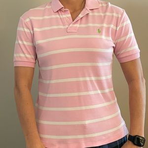 Polo by Ralph Lauren Classic Polo - Pink/White